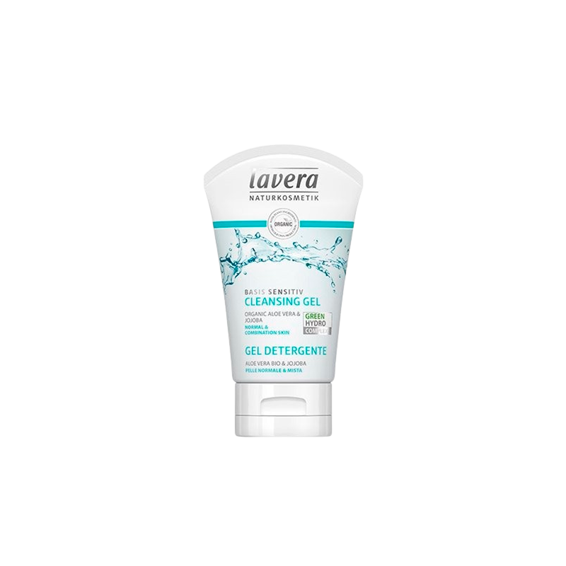 Lavera Basis Sensitiv Rense Gel - Aloe Vera Og Jojoba (125 ml)