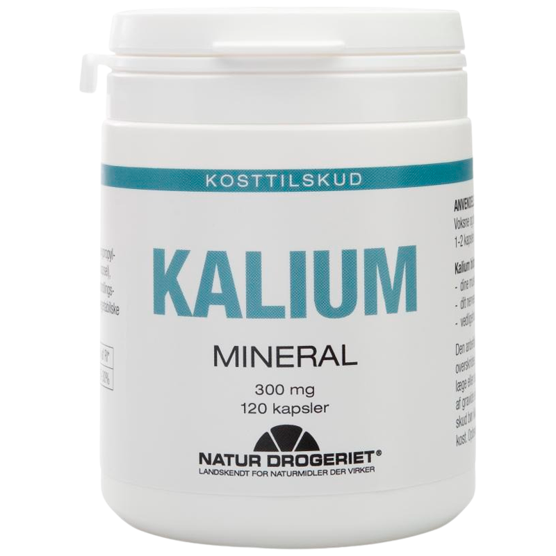 Natur Drogeriet Kalium - 120 kap.