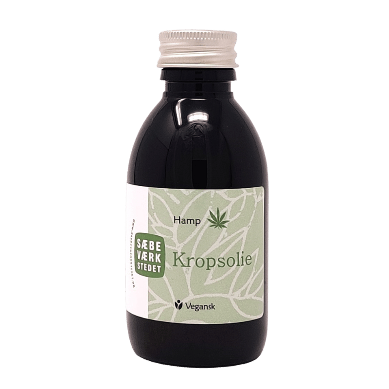 Sæbeværkstedet Kropsolie med hamp (150 ml)