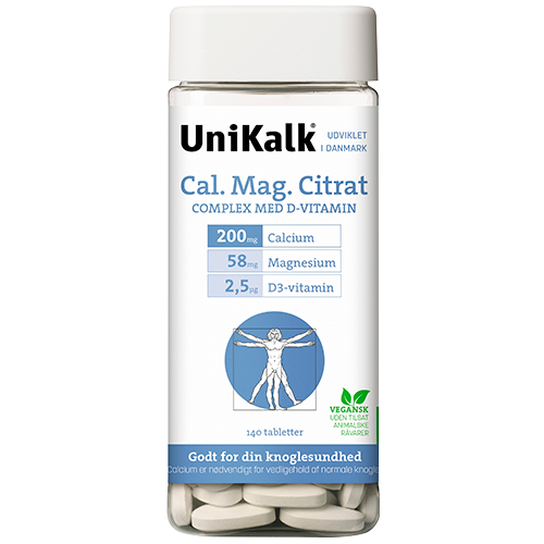 UniKalk Cal. Mag. Citrat (140 tabl)