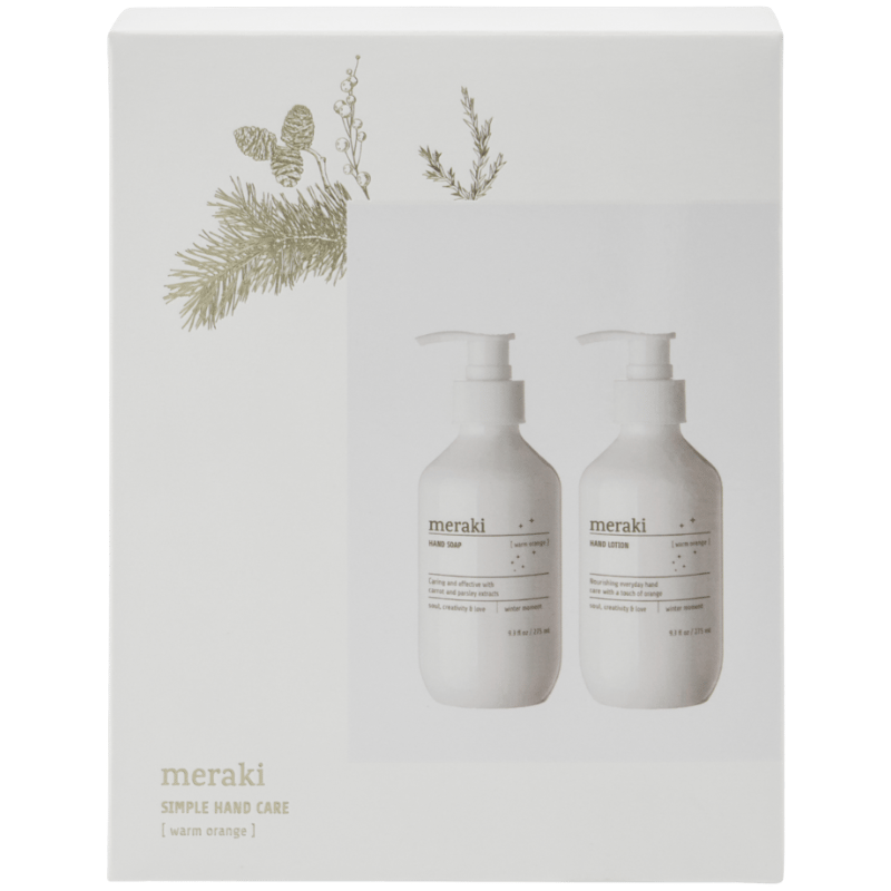 Meraki Gaveæske Simple Hand Care Warm Orange (1 sæt)