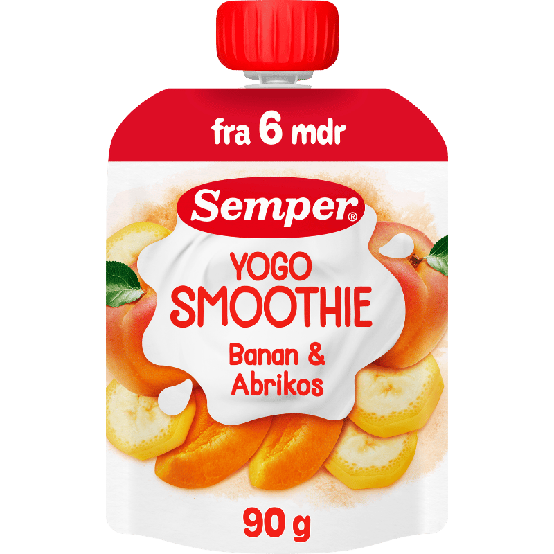 Semper Smoothie Yogo Abrikos 6M (90 g)