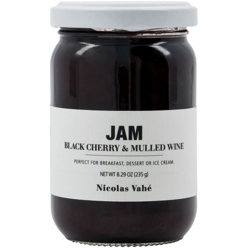 Nicolas Vahé Jam Black Cherry & Mulled Wine (235 g)
