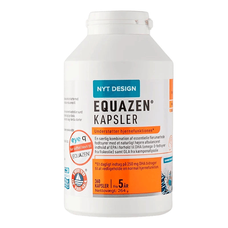 Equazen (Eye q) Fiskeolie - 360 kaps.