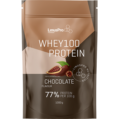 LinusPro Nutrition PURE WHEY100 - Chokolade (1 kg)