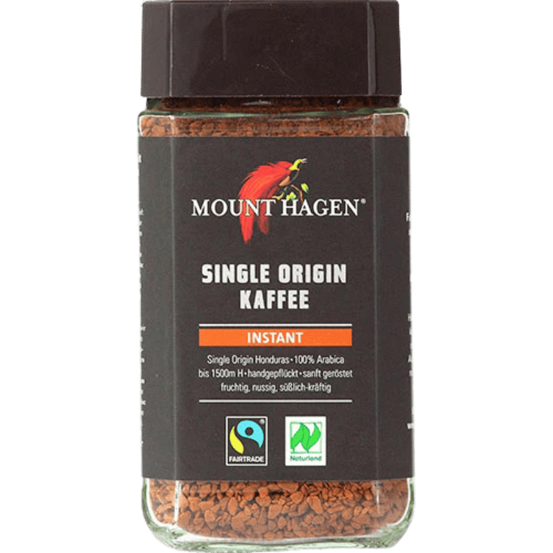 Mount Hagen Instant Kaffe Single Origin Ø (100 g)