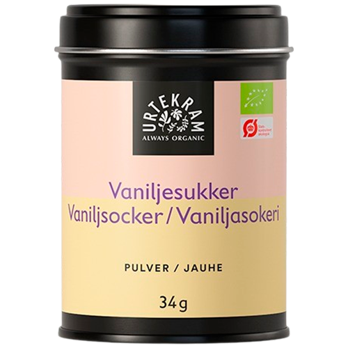 Urtekram Vaniljesukker Ø - 34 g.