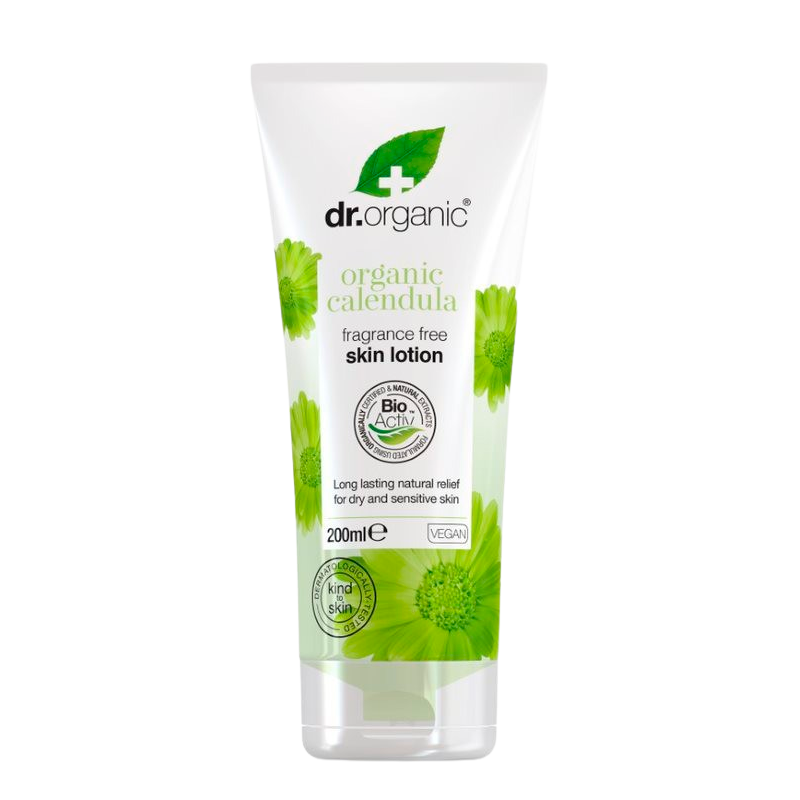 Dr. Organic Calendula Fragrance Free Lotion (200 ml)