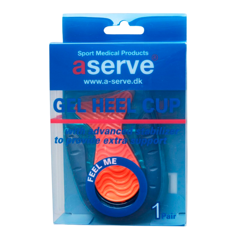 Aserve Gel Hæl Cup - Onesize