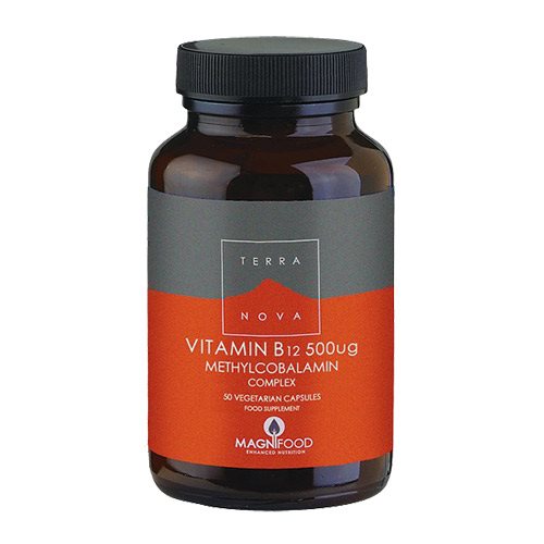 Terranova Vitamin B12 500 mcg - 50 kap.