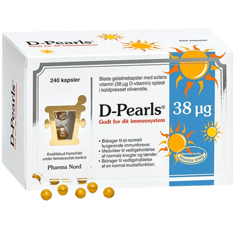 Pharma Nord D Pearls 38 mcg - 240 kaps.