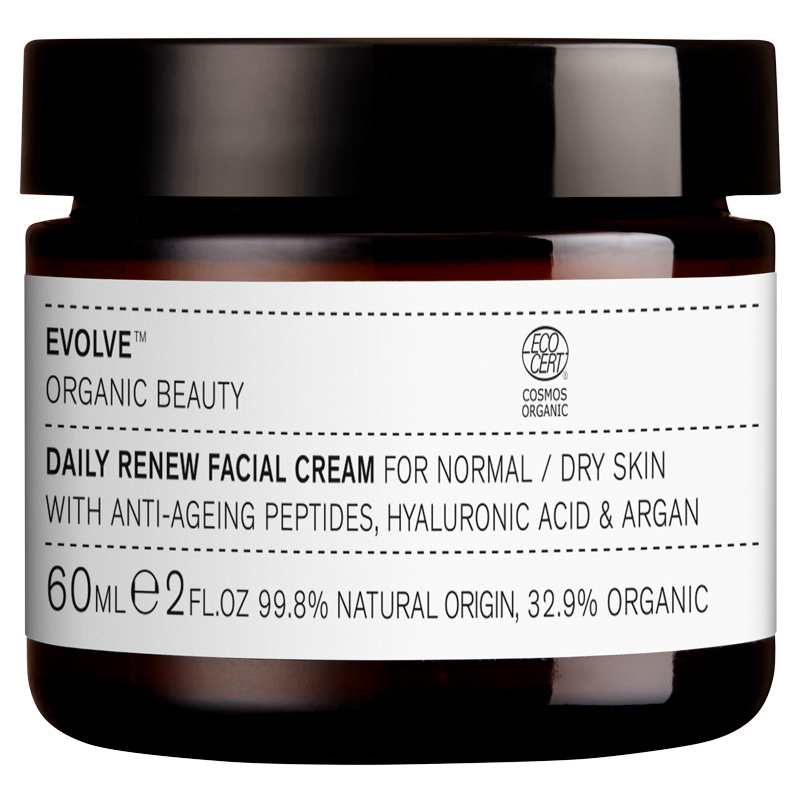 Evolve Organic Beauty Daily Renew Facial Cream - 60 ml.