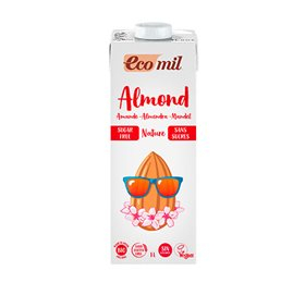 Ecomil Ø Mandeldrik u. tilsat sukker - 1 L.