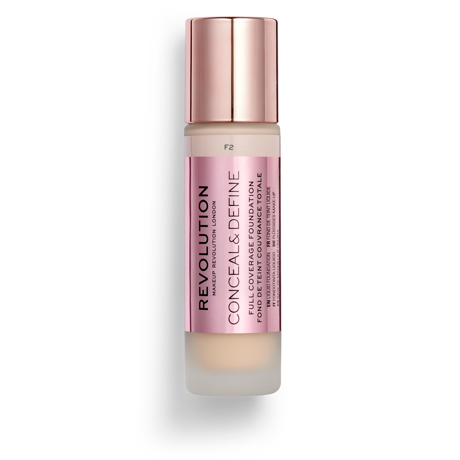 Makeup Revolution Conceal & Define Foundation F2 (23 ml)