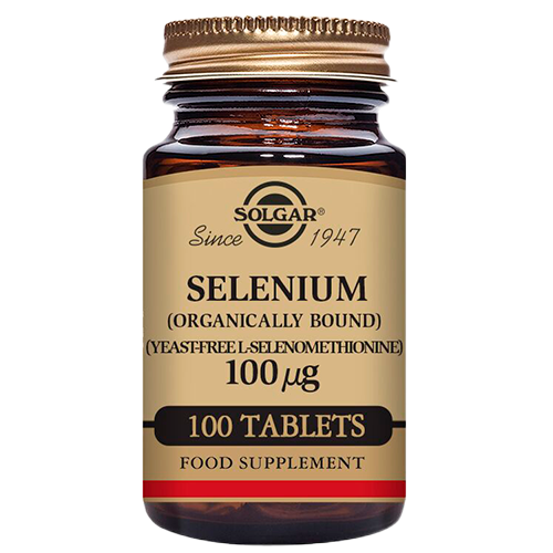 Solgar Selen 100 mcg - 100 tabs.