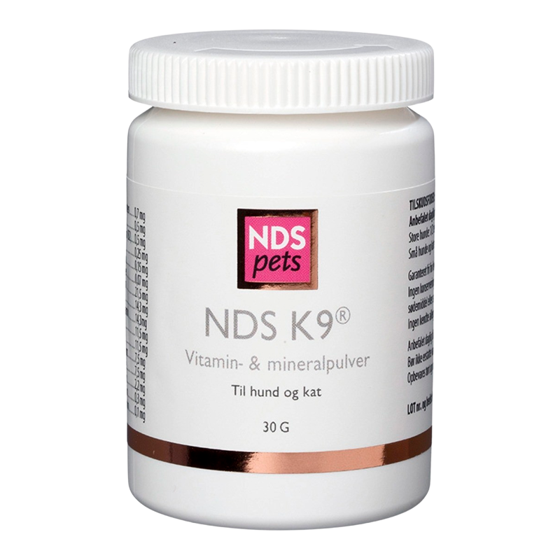 NDS K9 Multivitam/miner. 30 gr. hund/kat