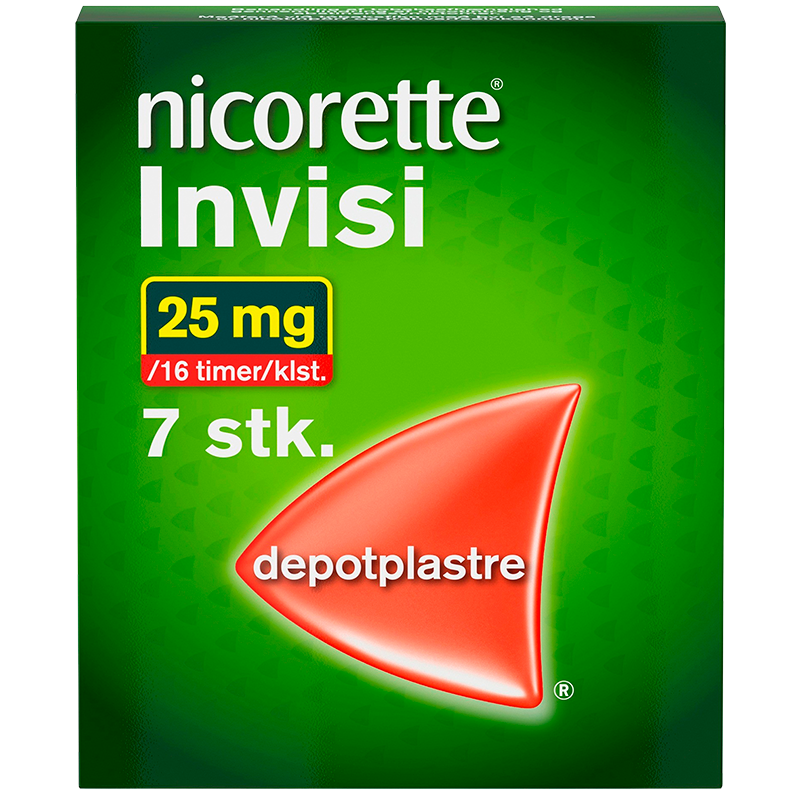 Nicorette Invisi Depotplaster - 7 stk.