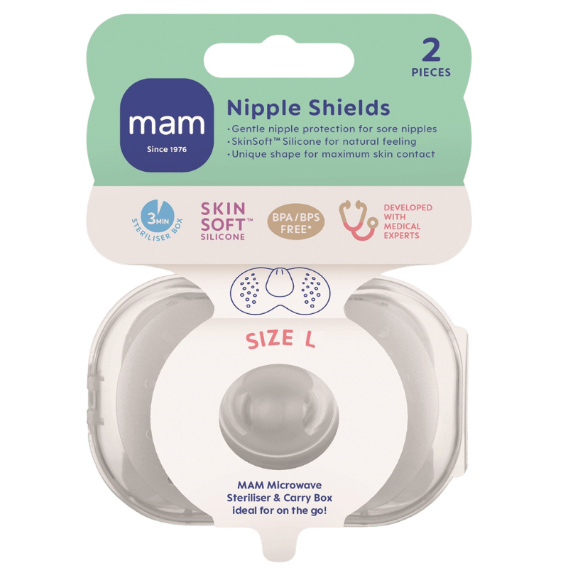 MAM Nipple Shields size Large (2 stk)