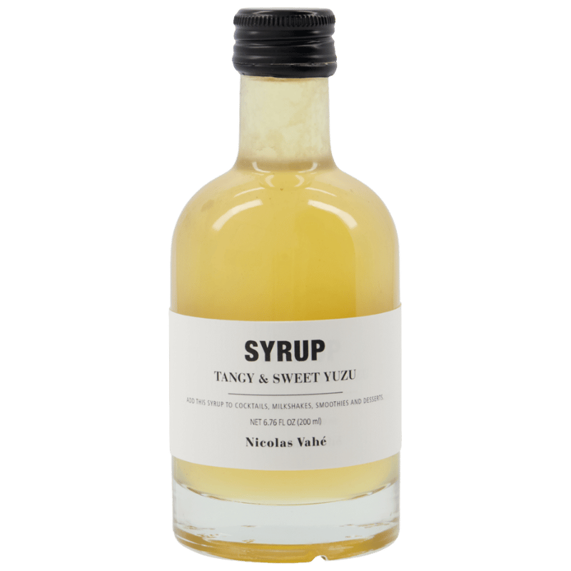 Nicolas Vahé Syrup Tangy & Sweet Yuzu (20 cl)