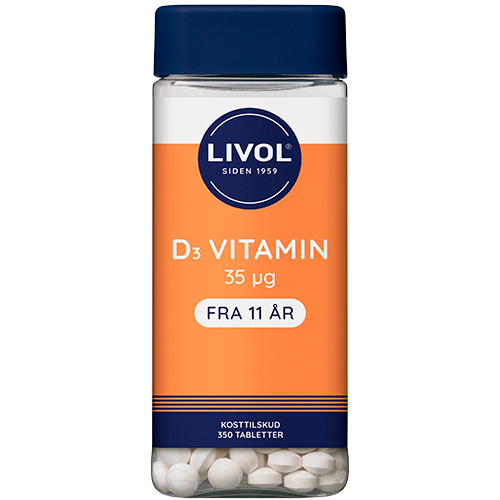 Livol Vitamin D 35 mcg (350 tabl)