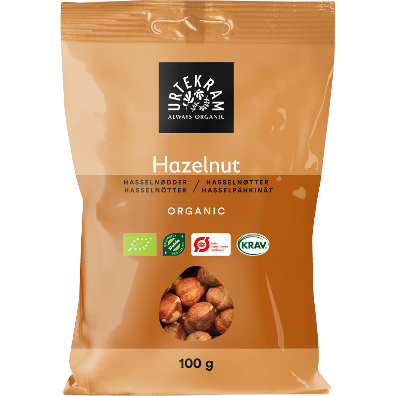 Urtekram Hasselnødder Ø - 100 g