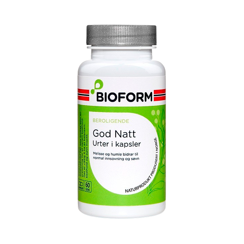 Bioform God Natt (60 kaps)