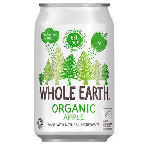 Whole Earth Æble Sodavand Ø - 330 ml