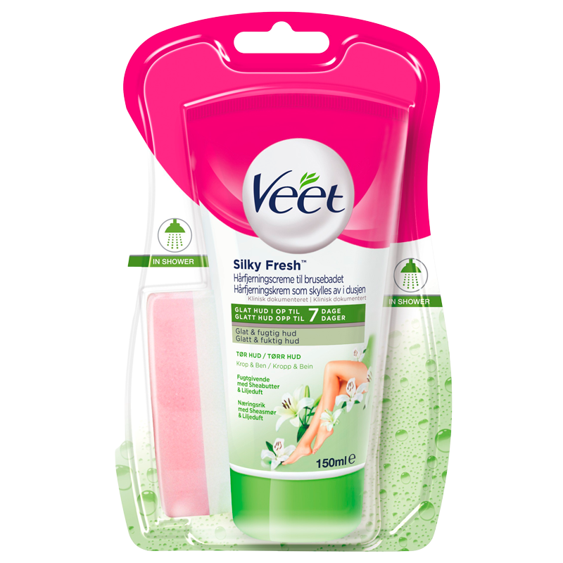 Veet In Shower Creme Tør Hud (150 ml )
