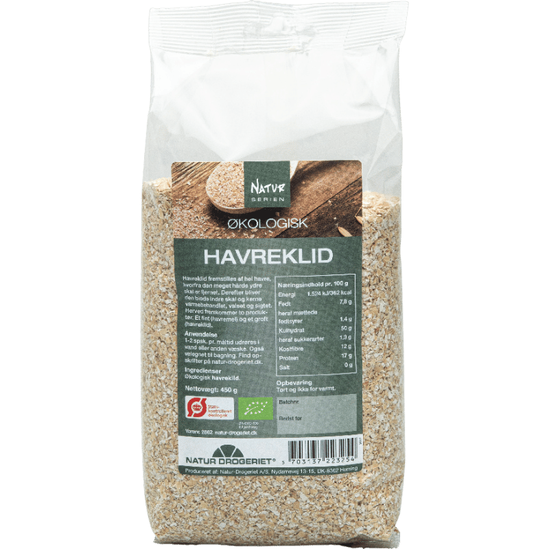 Natur Drogeriet Havreklid Ø - 450 g.
