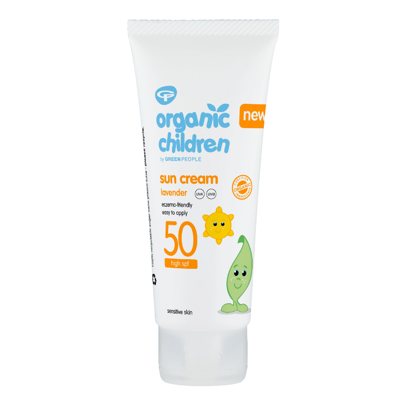 Green People Organic Children Sun Cream SPF50 Lavender (100 ml)