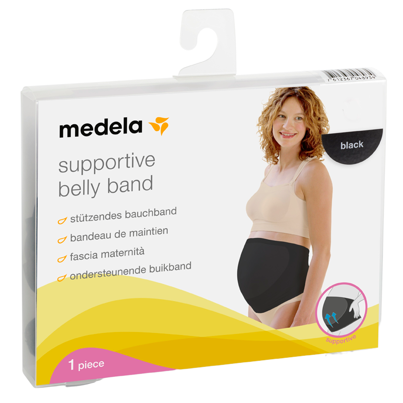 Medela Graviditetsbælte Sort - M - 1 stk