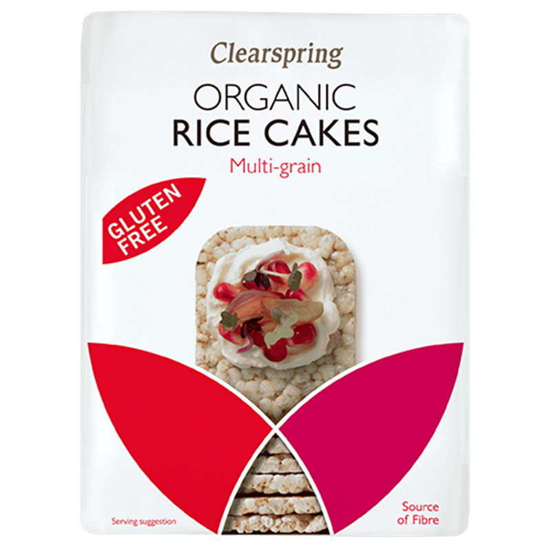 Clearspring Risgaletter Multigrain Glutenfri Ø (130 g)