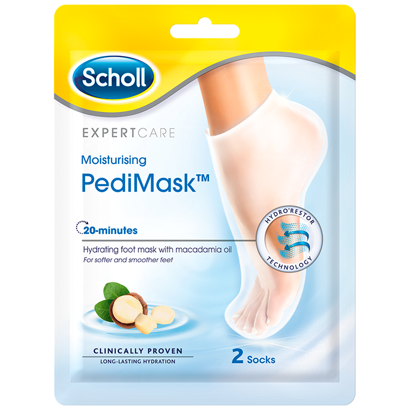 Scholl PediMask Macadamia (2 stk)