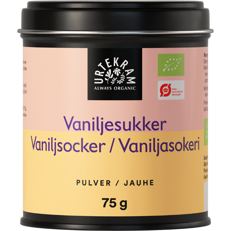 Urtekram Vaniljesukker 7% Ø (75 g)