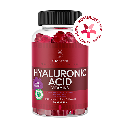 VitaYummy Hyaluronic Acid Raspberry (60 stk)