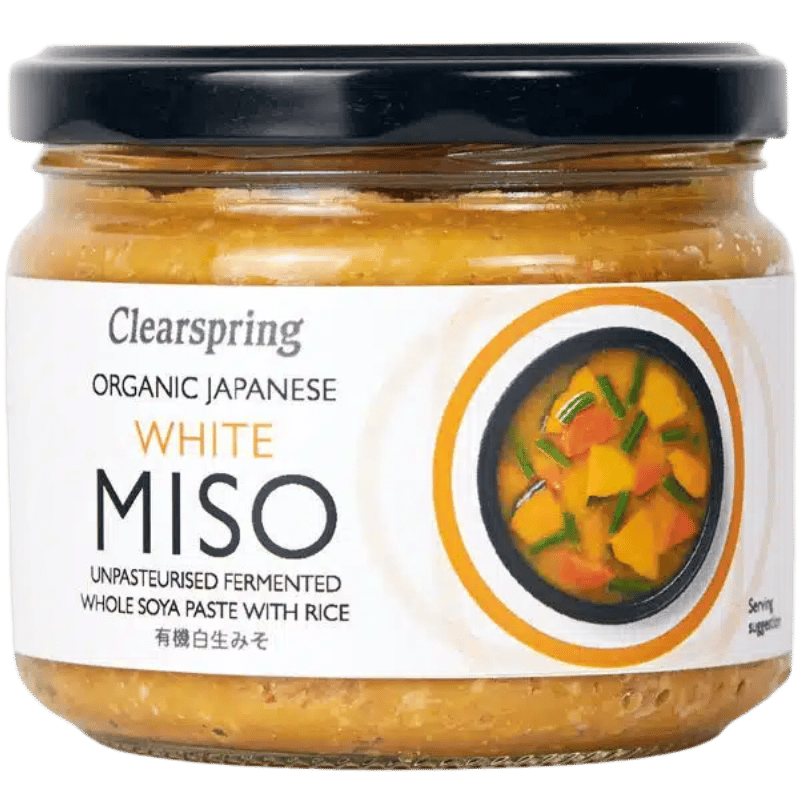 Clearspring Miso White Upasteuriseret Ø (270 g)