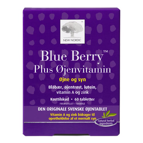 New Nordic Blue Berry - 60 tabs.