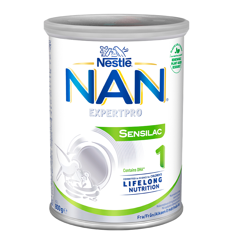 NAN Expertpro Sensilac 1 Modermælkserstatningpulver - Fra 0 mdr. (800 g)
