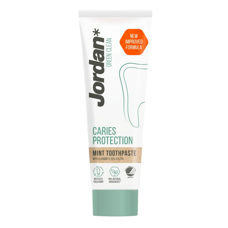 Jordan Green Clean Caries Protection Tandpasta (75 ml)