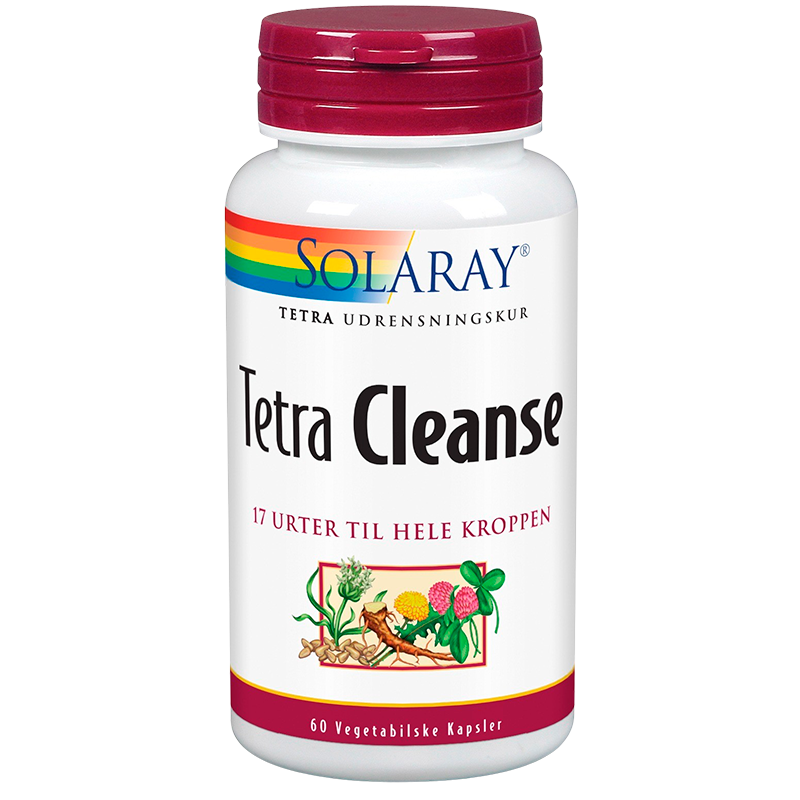Solaray Tetra Cleanse - 60 kaps.