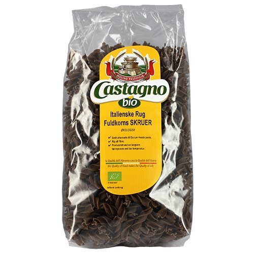 Castagno, rug fuldkorns skruer (500g)
