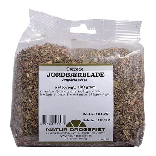 Natur Drogeriet Jordbærblade - 100 gr