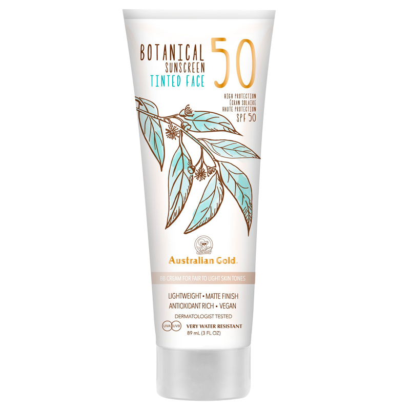 Australian Gold Botanical SPF50 Tinted Fair-Light - 88 ml