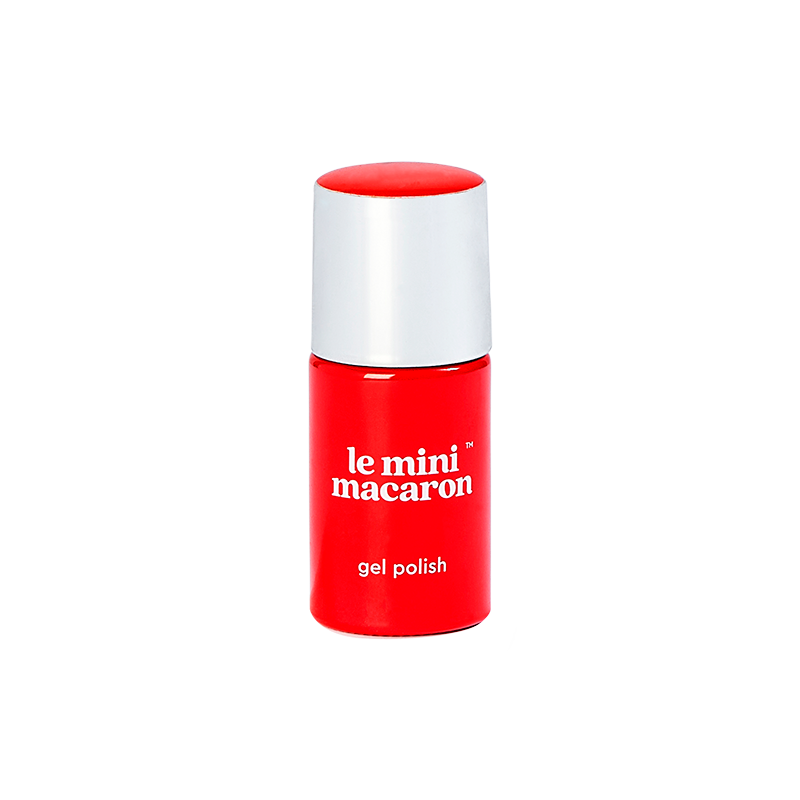 Le Mini Macaron Gel Polish Cherry Red 8,5 ml.