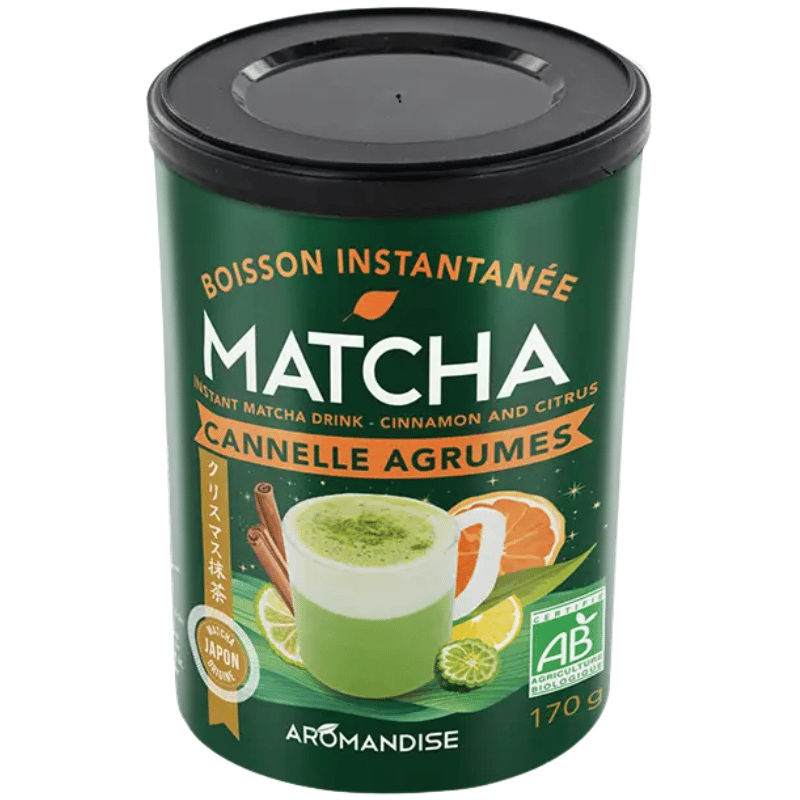 Aromandise Matcha Instant Latte Kanel/Citrus Ø (170 g)