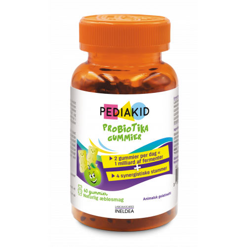 Pediakid Gummies Probiotics Apple (60 stk)