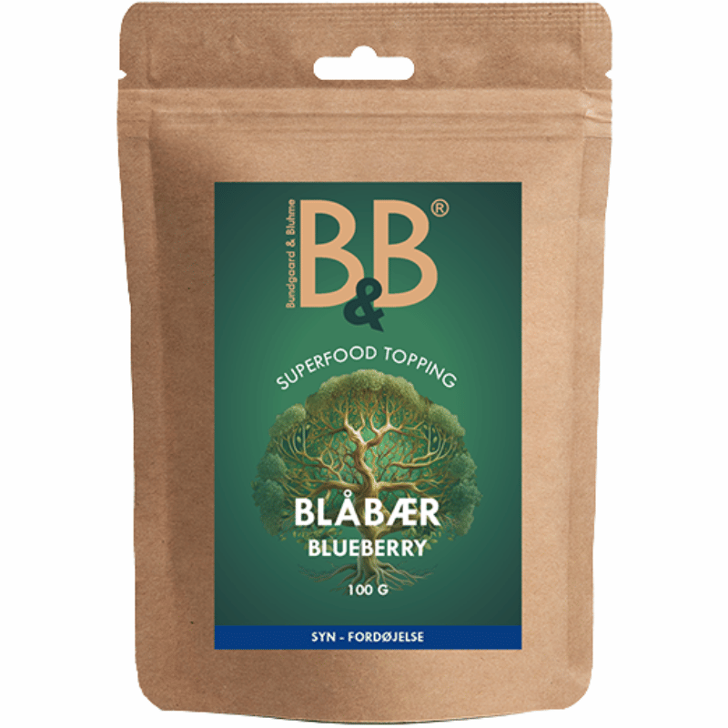 B&B Blåbær Topping Til Hunde Ø (100 g)