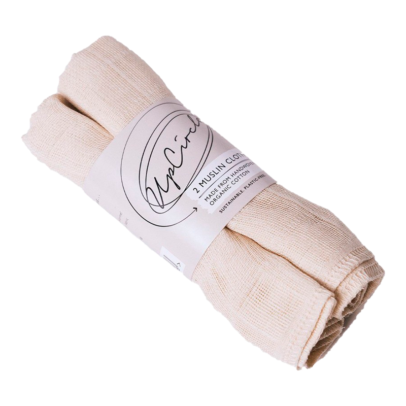 UpCircle Organic Muslin Cloth - 2 stk.