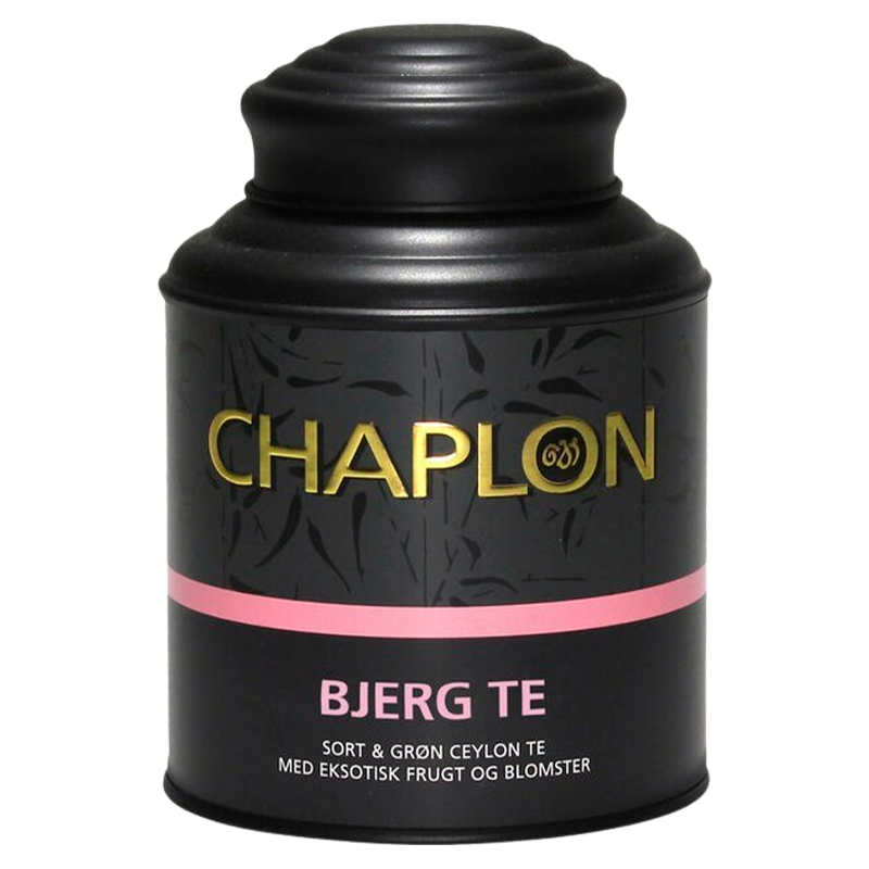 Chaplon Bjergblomst grøn te dåse Ø - 160 g.