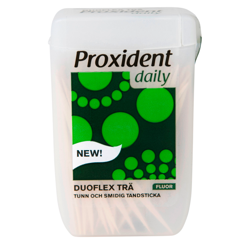 Proxident Duoflex Trætandstikker Med Fluor - 150 stk.